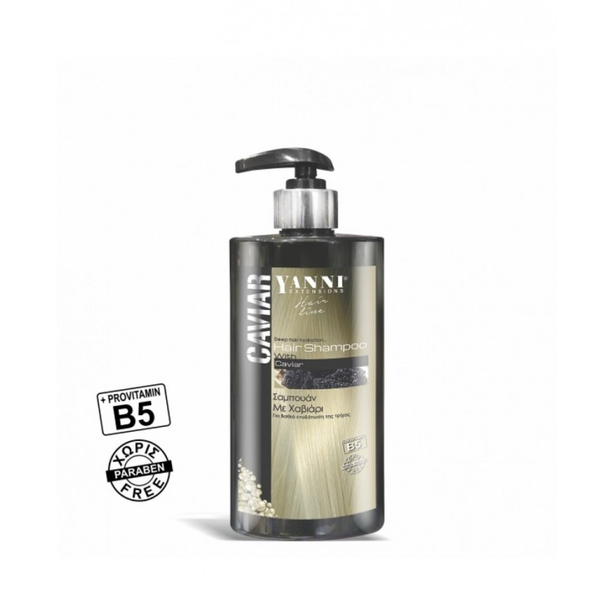 YANNI EXTENSIONS CAVIAR SHAMPOO 500ML