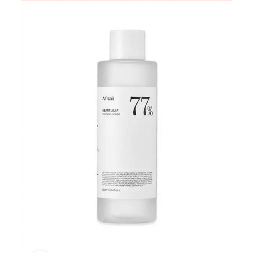 ANUA > HEARTLEAF 77% SOOTHING TONER 250ml
