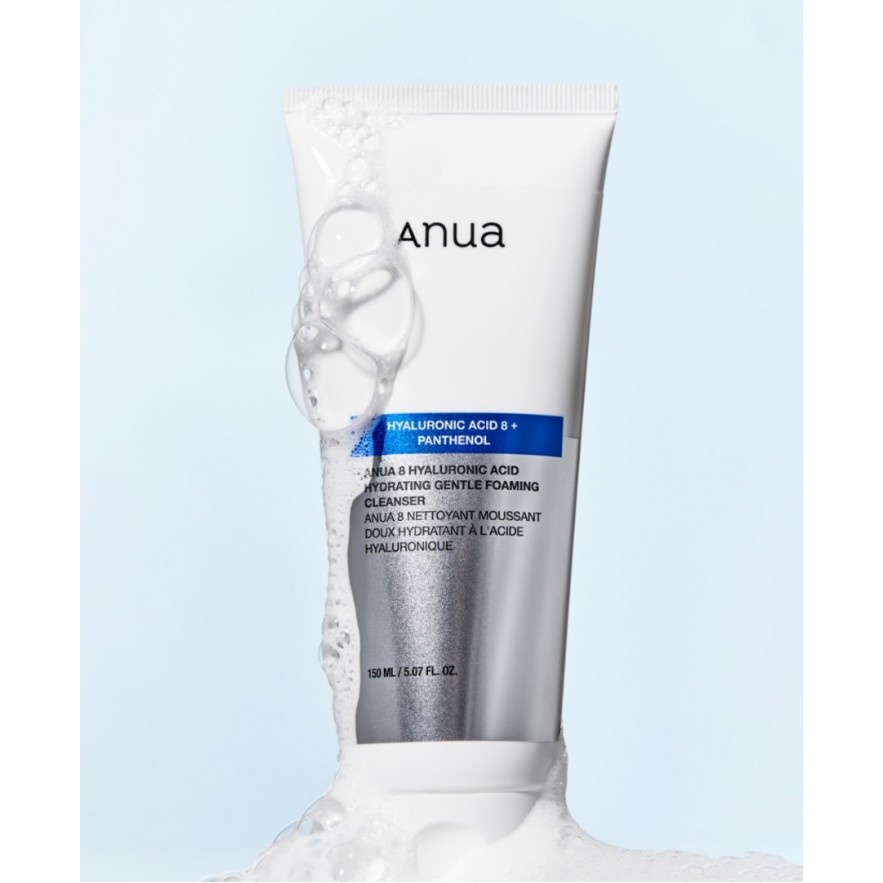 ANUA > 8 Hyaluronic Acid Hydrating Gentle Foaming Cleanser 150ml