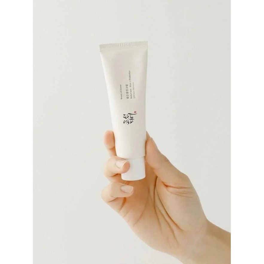 BEAUTY OF JOSEON > Relief Sun: Rice + Probiotics SPF50+ - Αντηλιακή κρέμα ρύζι & προβιοτικά