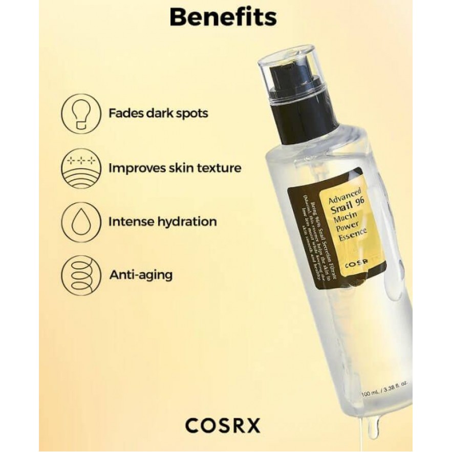 COSRX >  Cosrx Advanced Snail 96 Mucin Power Essence Ορός Προσώπου 100ml