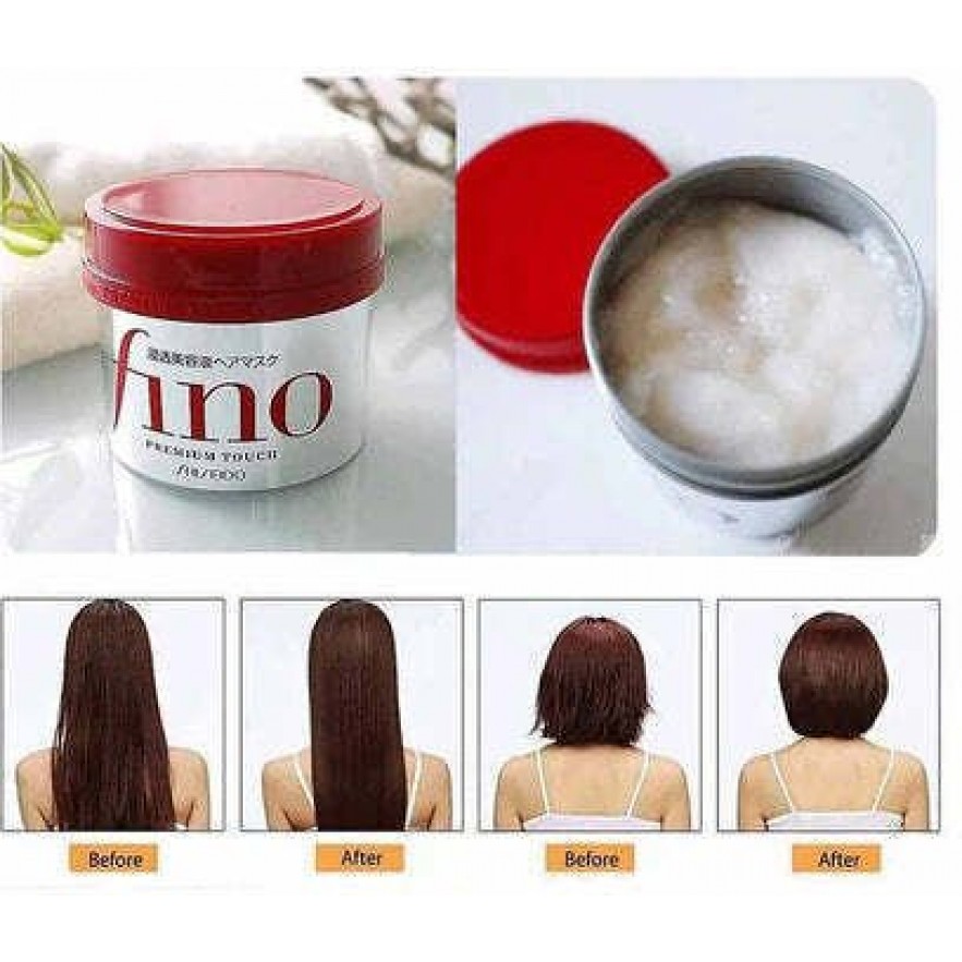 SHISEIDO > Fino Premium Touch Penetrating Essence Μάσκα Μαλλιών για Λείανση 230ml