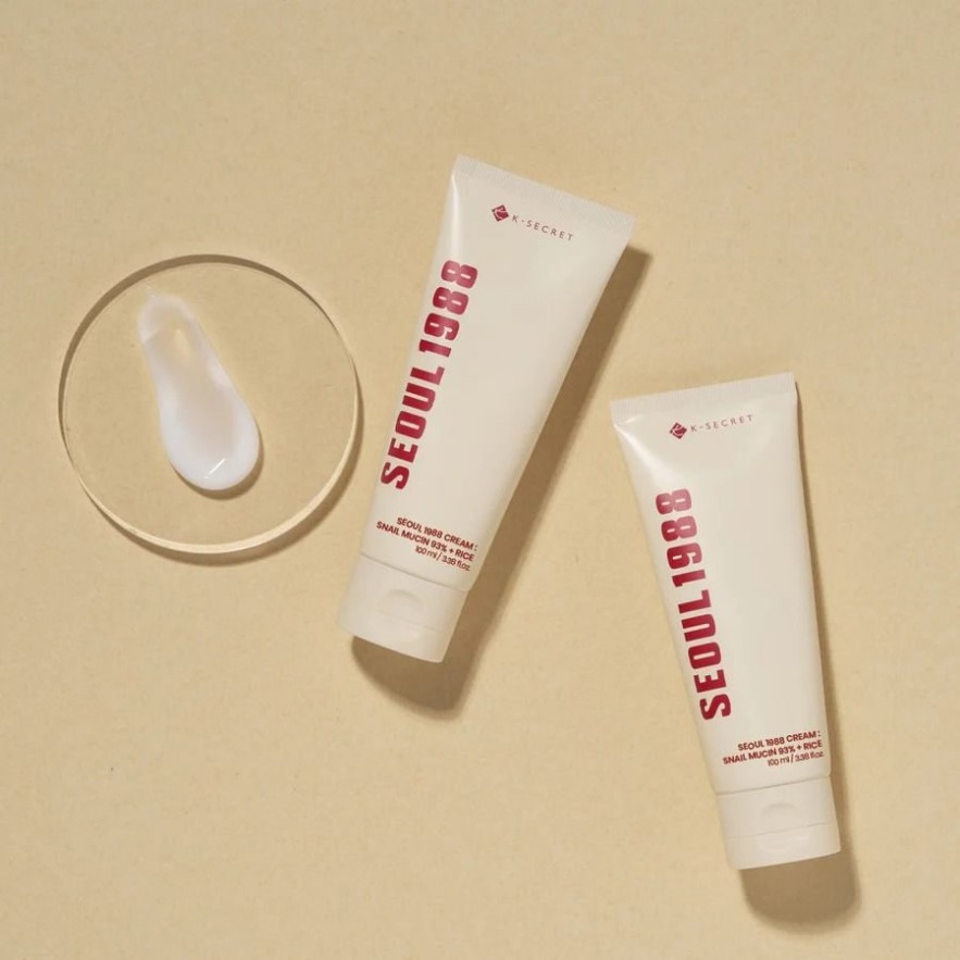 K-SECRET - Seoul 1988 Cream Snail Mucin 93% + Rice 100ml