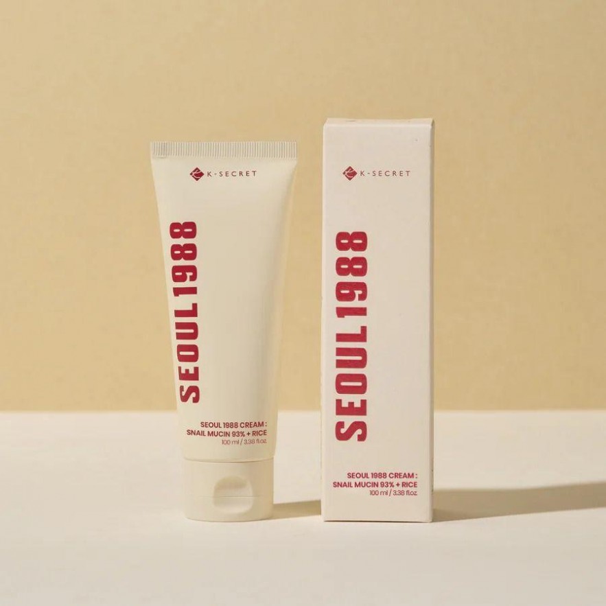 K-SECRET - Seoul 1988 Cream Snail Mucin 93% + Rice 100ml