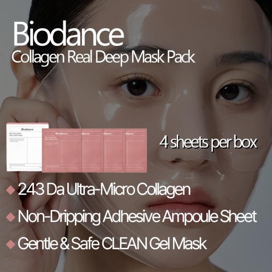BIODANCE > Bio collagen real deep mask – (Viral)