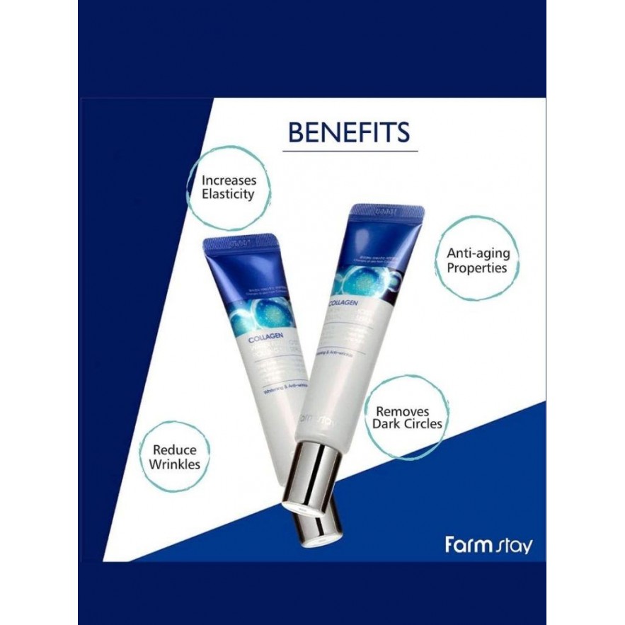FARMSTAY >  Collagen Water Full Moist Rolling Eye Serum  25ml