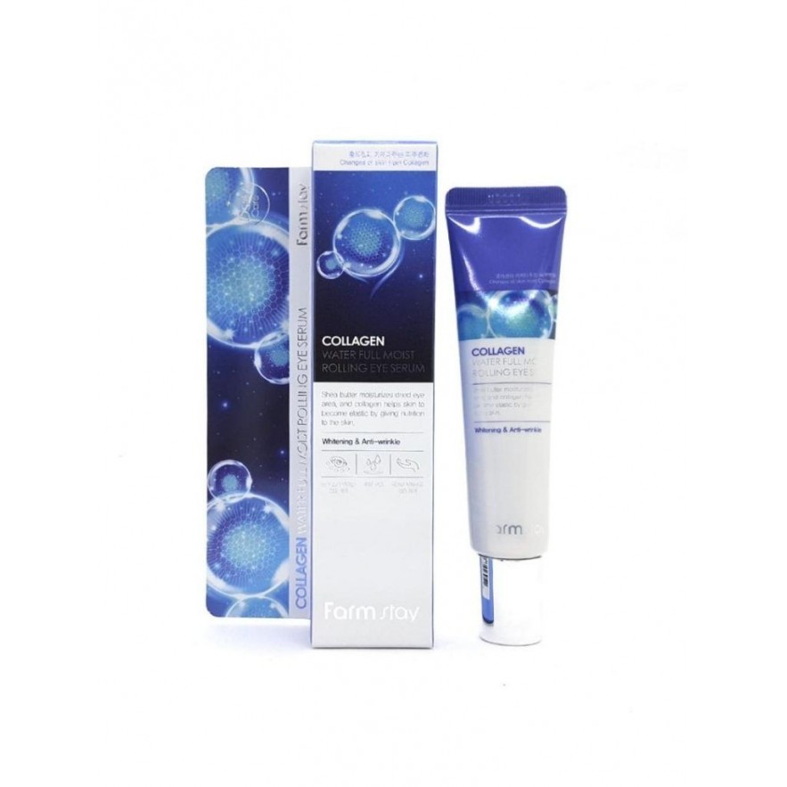 FARMSTAY >  Collagen Water Full Moist Rolling Eye Serum  25ml