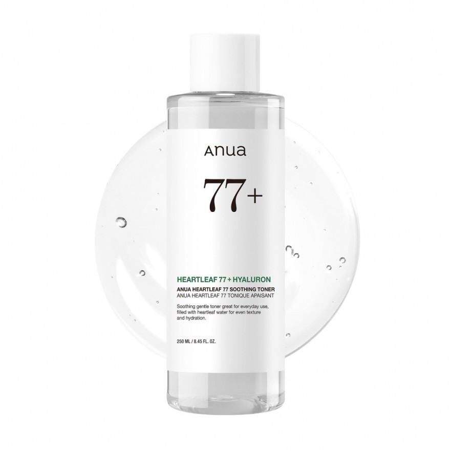 ANUA > HEARTLEAF 77% SOOTHING TONER 250ml