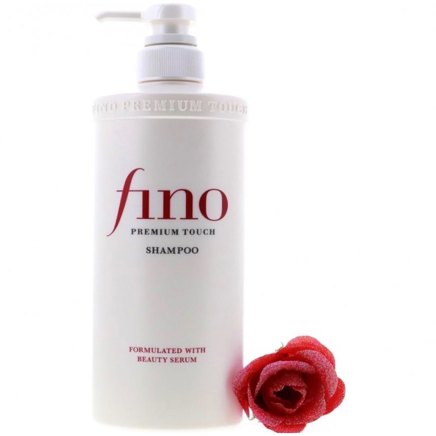 SHISEIDO > Fino Premium Touch Shampoo 550ml – Σαμπουάν Αναδόμησης & Ενυδάτωσης για Ταλαιπωρημένα Μαλλιά