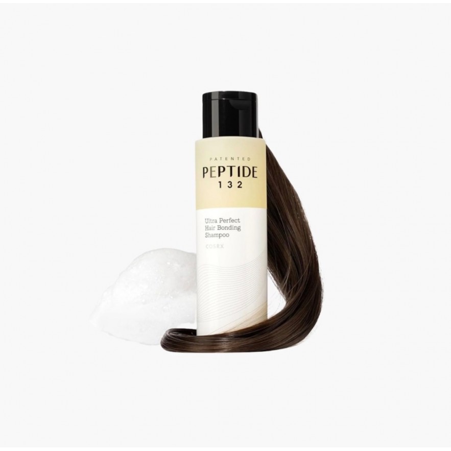 COSRX PEPTIDE 132 ULTRA PERFECT HAIR BONDING SHAMPOO – ΕΠΑΝΟΡΘΩΤΙΚΟ ΣΑΜΠΟΥΑΝ ΓΙΑ ΥΓΙΗ, ΔΥΝΑΤΑ ΜΑΛΛΙΑ, 200ML
