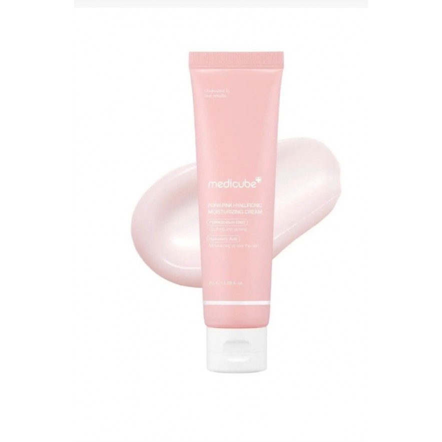 MEDICUBE > PDRN Pink Hyaluronic Moisturizing Cream- Αντιγηραντική κρέμα με DNA σολωμού
