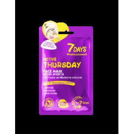 7DAYS Active Thursday Sheet Mask 28g