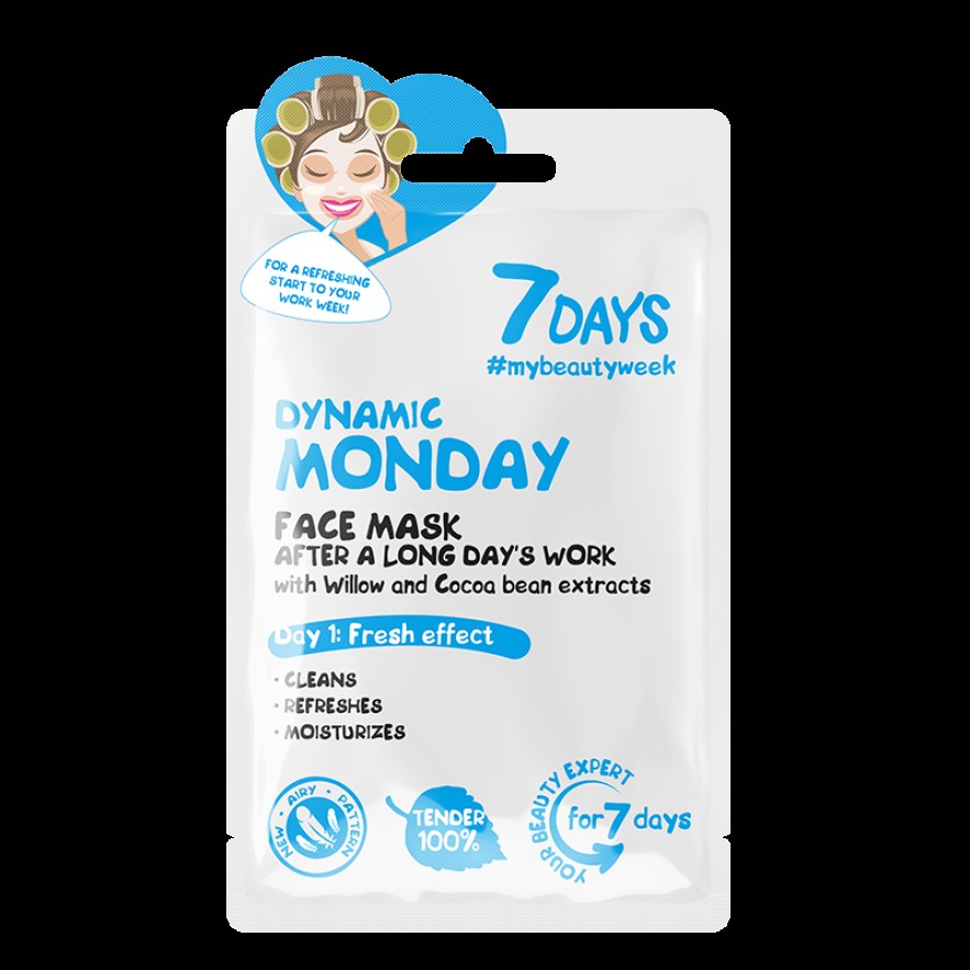 7DAYS Dynamic Monday Sheet Mask 28g