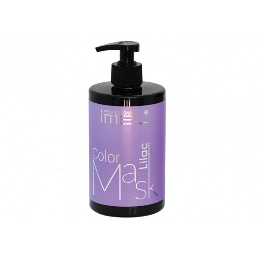 ΜΑΣΚΑ ΜΑΛΛΙΩΝ IMEL ΜΕ ΧΡΩΜΑ - LILAC 500ML - ΜΑΛΛΙΑ -