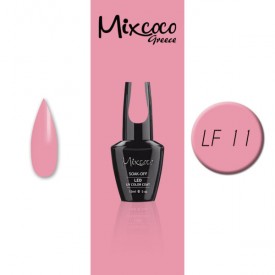 LF-011 ΗΜΙΜΟΝΙΜΟ ΒΕΡΝΙΚΙ MIXCOCO 15ML (ΡΟΖ-ΣΑΠΙΟ-ΜΗΛΟ)