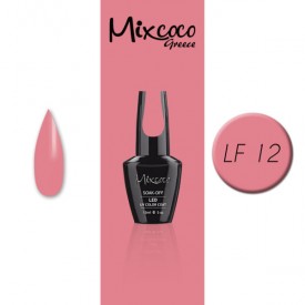 LF-012 ΗΜΙΜΟΝΙΜΟ ΒΕΡΝΙΚΙ MIXCOCO 15ML (ΡΟΖ-ΣΑΠΙΟ-ΜΗΛΟ-ΣΚΟΥΡΟ)