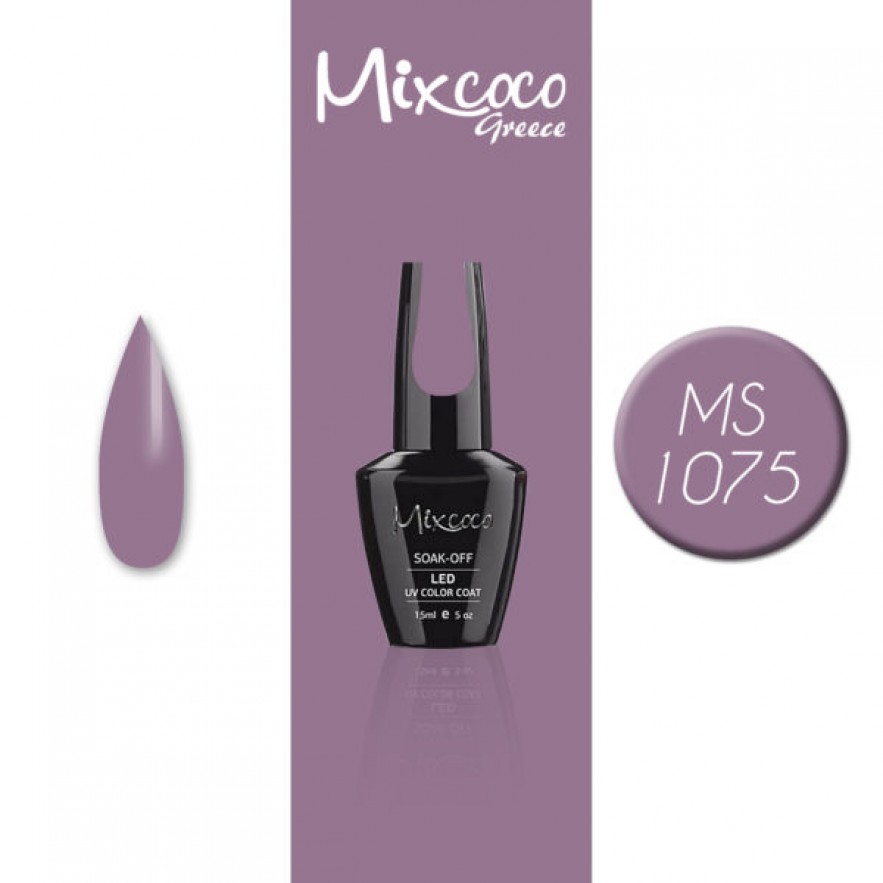 MS-1075 ΗΜΙΜΟΝΙΜΟ ΒΕΡΝΙΚΙ MIXCOCO 15ML (ΘΕΡΜΟ ΛΙΛΑ)