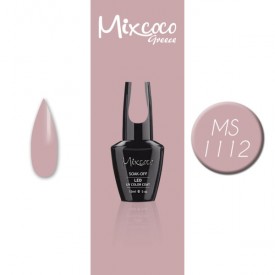 MS-1112 ΗΜΙΜΟΝΙΜΟ ΒΕΡΝΙΚΙ MIXCOCO 15ML (NUDE ΡΟΖ)