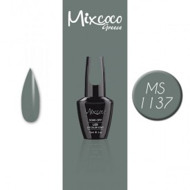 MS-1137 ΗΜΙΜΟΝΙΜΟ ΒΕΡΝΙΚΙ MIXCOCO 15ML (ΓΚΡΙ-ΜΠΛΕ)