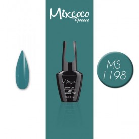 MS-1198 ΗΜΙΜΟΝΙΜΟ ΒΕΡΝΙΚΙ MIXCOCO 15ML (ΤΙΡΚΟΥΑΖ ΣΚΟΥΡΟ)