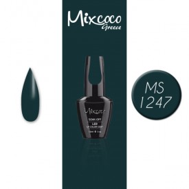 MS-1247 ΗΜΙΜΟΝΙΜΟ ΒΕΡΝΙΚΙ MIXCOCO 15ML (ΠΕΤΡΟΛ ΣΚΟΥΡΟ)