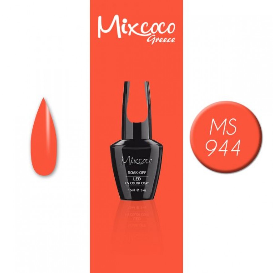 MS-944 ΗΜΙΜΟΝΙΜΟ ΒΕΡΝΙΚΙ MIXCOCO 15ML (ΠΟΡΤΟΚΑΛΙ)