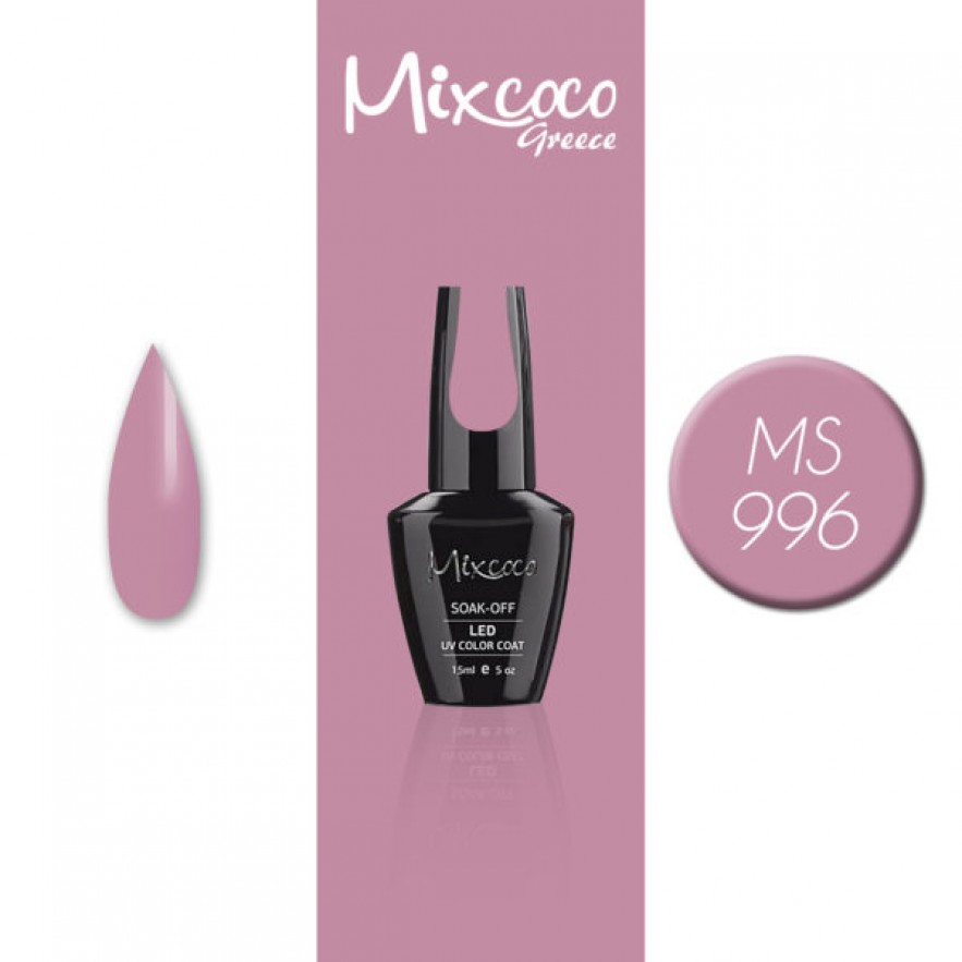 MS-996 ΗΜΙΜΟΝΙΜΟ ΒΕΡΝΙΚΙ MIXCOCO 15ML (ΦΘΙΝΟΠΩΡΙΝΟ ΡΟΖ)