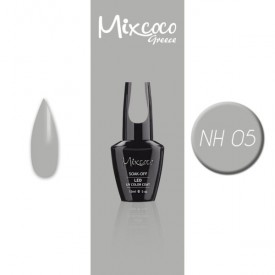 NH-005 ΗΜΙΜΟΝΙΜΟ ΒΕΡΝΙΚΙ MIXCOCO 15ML GREY FLAVOR (ΓΚΡΙ ΑΝΟΙΧΤΟ)