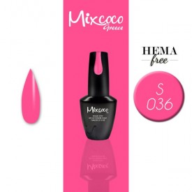 S-036 ΗΜΙΜΟΝΙΜΟ ΒΕΡΝΙΚΙ MIXCOCO 15ML