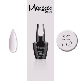 SC-112 ΗΜΙΜΟΝΙΜΟ ΒΕΡΝΙΚΙ MIXCOCO 15ML (BABY PINK)