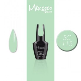 SC-115 ΗΜΙΜΟΝΙΜΟ ΒΕΡΝΙΚΙ MIXCOCO 15ML (ΠΑΣΤΕΛ-ΤΗΣ ΜΕΝΤΑΣ)