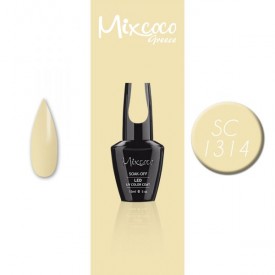 SC-1314 ΗΜΙΜΟΝΙΜΟ ΒΕΡΝΙΚΙ MIXCOCO 15ML (ΠΑΣΤΕΛ ΚΙΤΡΙΝΟ)