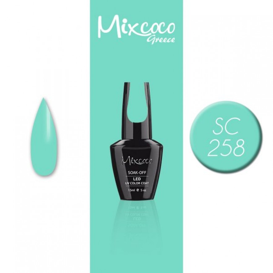 SC-258 ΗΜΙΜΟΝΙΜΟ ΒΕΡΝΙΚΙ MIXCOCO 15ML (ΤΙΡΚΟΥΑΖ)