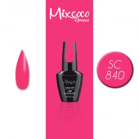 SC-840 ΗΜΙΜΟΝΙΜΟ ΒΕΡΝΙΚΙ MIXCOCO 15ML (ΦΟΥΞΙΑ ΕΝΤΟΝΟ)