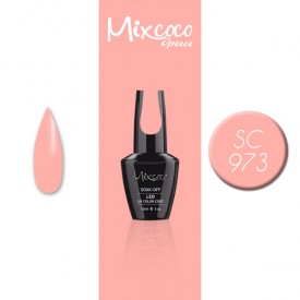 SC-973 ΗΜΙΜΟΝΙΜΟ ΒΕΡΝΙΚΙ MIXCOCO 15ML (ΡΟΖ ΣΟΜΟΝ)