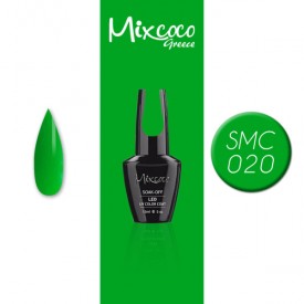 SMC 020 ΗΜΙΜΟΝΙΜΟ ΒΕΡΝΙΚΙ MIXCOCO 15ML (ΕΝΤΟΝΟ ΠΡΑΣΙΝΟ)