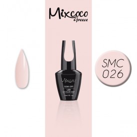 SMC 026 ΗΜΙΜΟΝΙΜΟ ΒΕΡΝΙΚΙ MIXCOCO 15ML (ΒΑΝΙΛΙΑ)