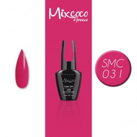 SMC 031 ΗΜΙΜΟΝΙΜΟ ΒΕΡΝΙΚΙ MIXCOCO 15ML (ΦΟΥΞΙΑ)