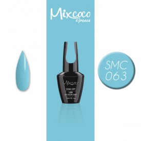 SMC 063 ΗΜΙΜΟΝΙΜΟ ΒΕΡΝΙΚΙ MIXCOCO 15ML (ΓΑΛΑΖΙΟ)