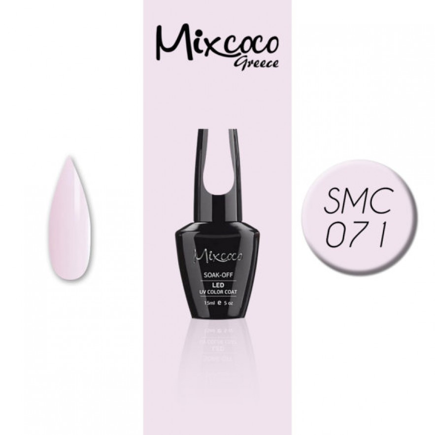 SMC 071 ΗΜΙΜΟΝΙΜΟ ΒΕΡΝΙΚΙ MIXCOCO 15ML (ΚΟΥΦΕΤΙ ΜΟΥΝΤΟ)