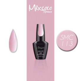 SMC 113 ΗΜΙΜΟΝΙΜΟ ΒΕΡΝΙΚΙ MIXCOCO 15ML (ΡΟΖ ΠΕΡΛΕ)