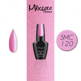 SMC 120 ΗΜΙΜΟΝΙΜΟ ΒΕΡΝΙΚΙ MIXCOCO 15ML (ΦΟΥΞΙΑ ΠΕΡΛΕ)