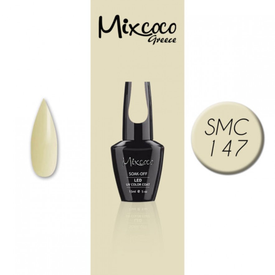 SMC 147 ΗΜΙΜΟΝΙΜΟ ΒΕΡΝΙΚΙ MIXCOCO 15ML (ΓΑΛΑΚΤΕΡΟ ΠΕΡΛΕ)