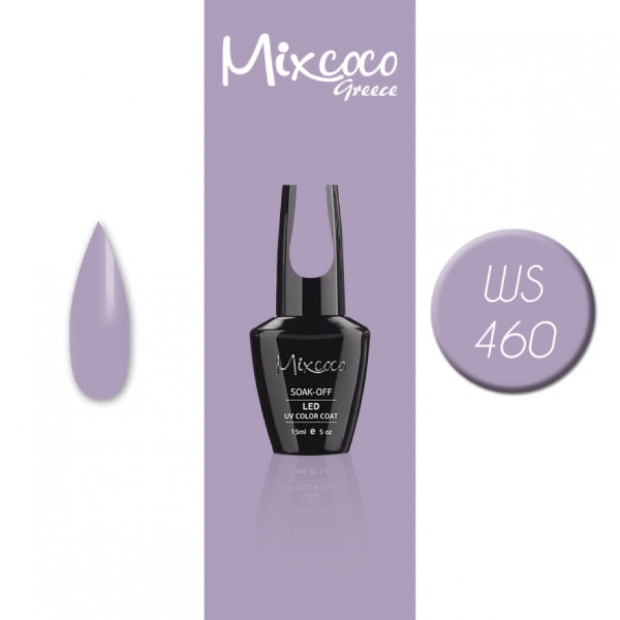 WS-460 ΗΜΙΜΟΝΙΜΟ ΒΕΡΝΙΚΙ MIXCOCO 15ML (ΛΕΒΑΝΤΑ ΣΚΟΥΡΟ)