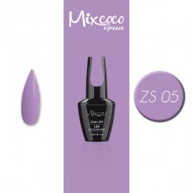 ZS-005 ΗΜΙΜΟΝΙΜΟ ΒΕΡΝΙΚΙ MIXCOCO 15ML PURPLE FLAVOR (ΜΩΒ-ΛΙΛΑ)