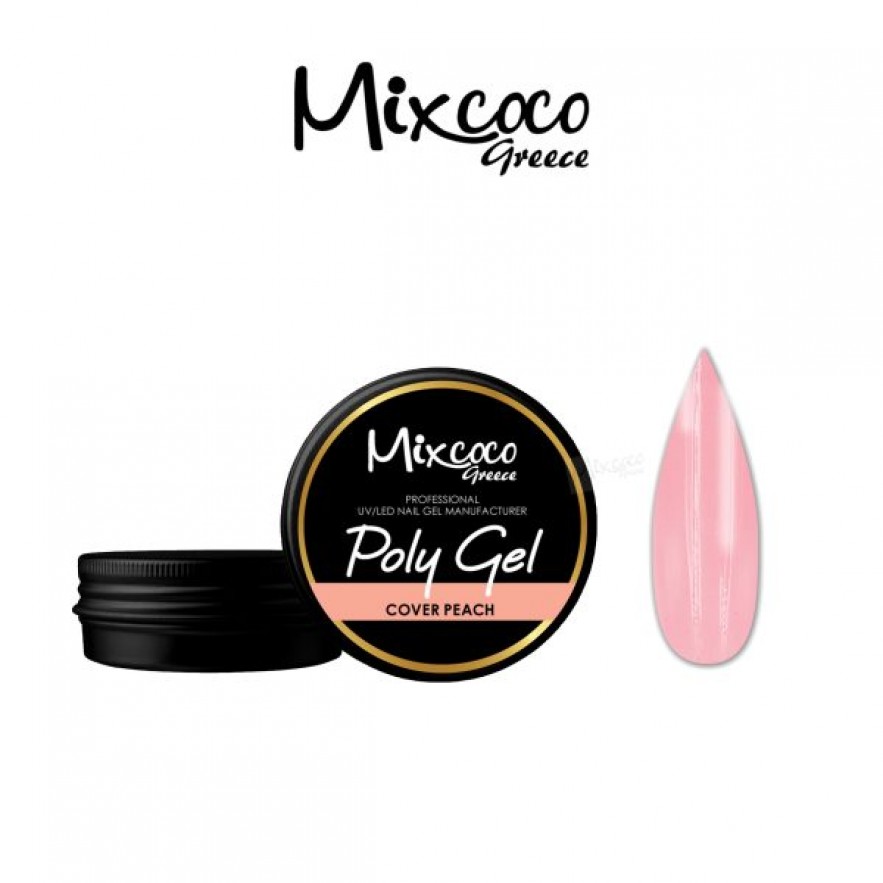 POLY GEL 10ML COVER PEACH MIXCOCO