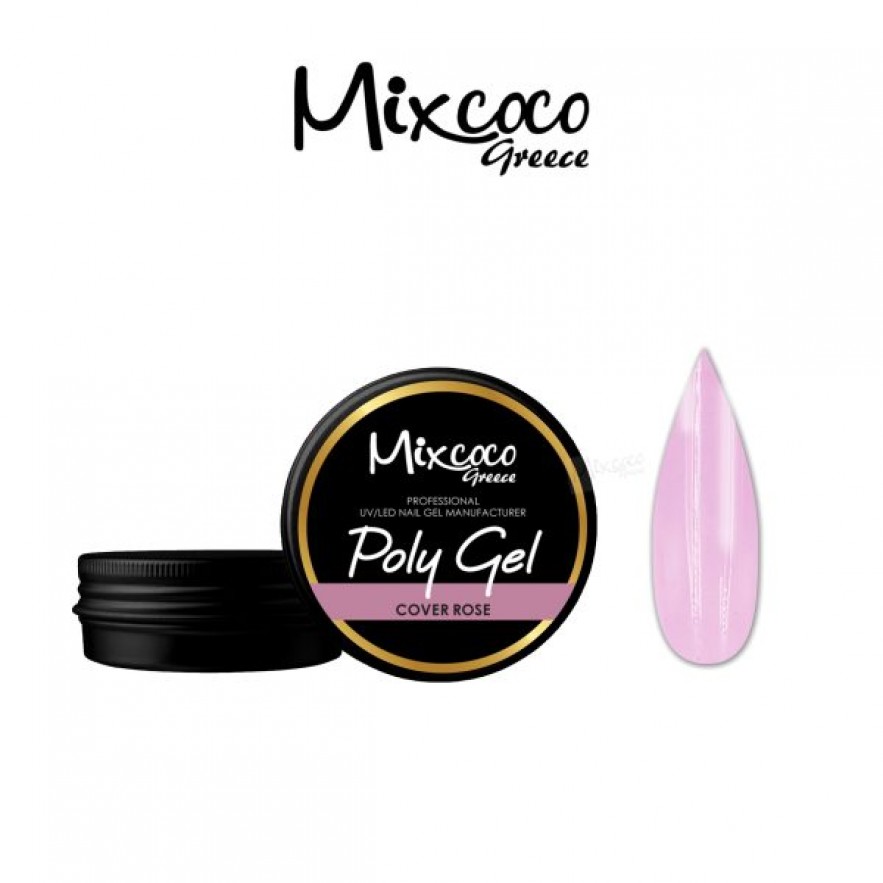 POLY GEL 10ML COVER ROSE MIXCOCO