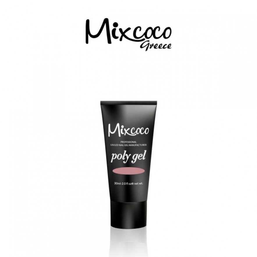 POLY GEL 30ML COVER PINK MIXCOCO