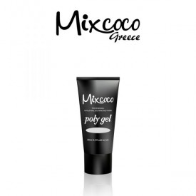 POLY GEL 30ML ΛΕΥΚΟ MIXCOCO