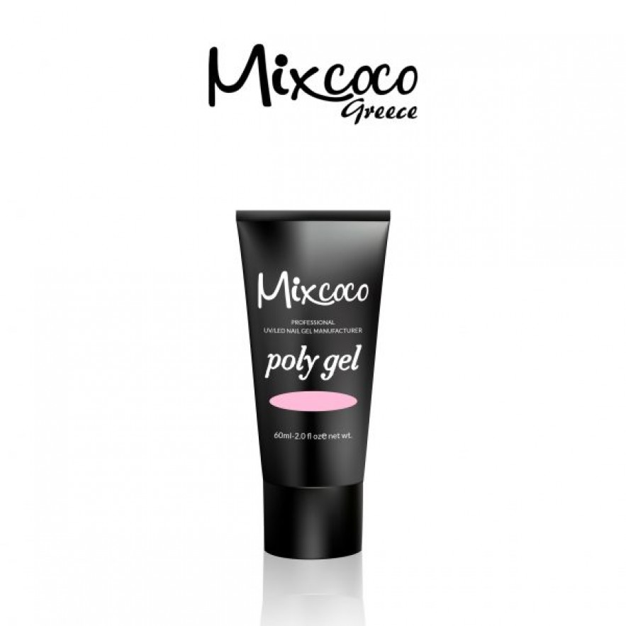 POLY GEL 60ML BLUSH PINK MIXCOCO